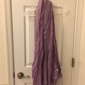Purple scarf